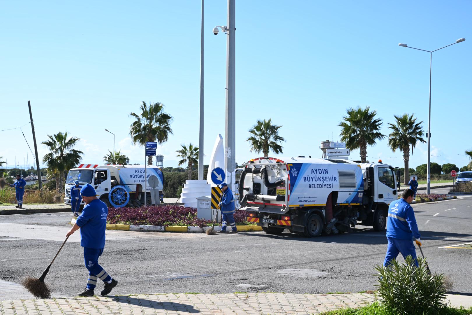 Büyükşehir Didim’de hizmetlerine devam ediyor