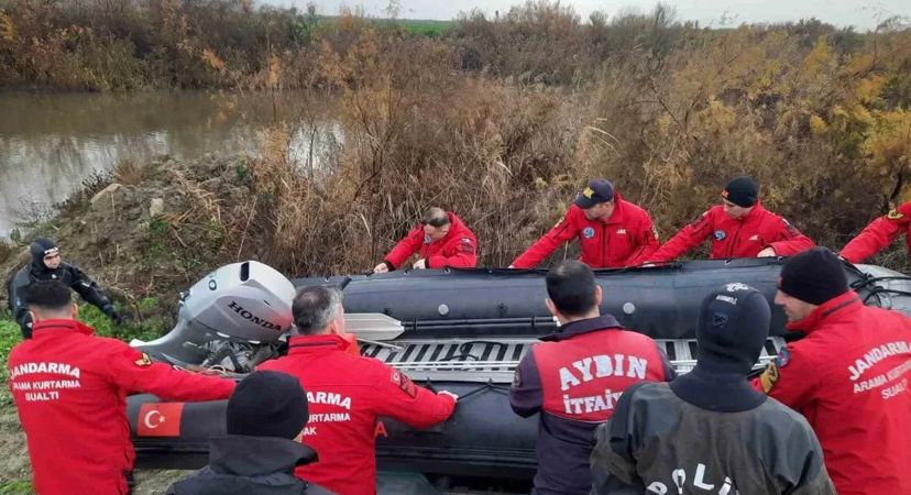 Söke’de nehre düşen kişinin cansız bedenine ulaşıldı