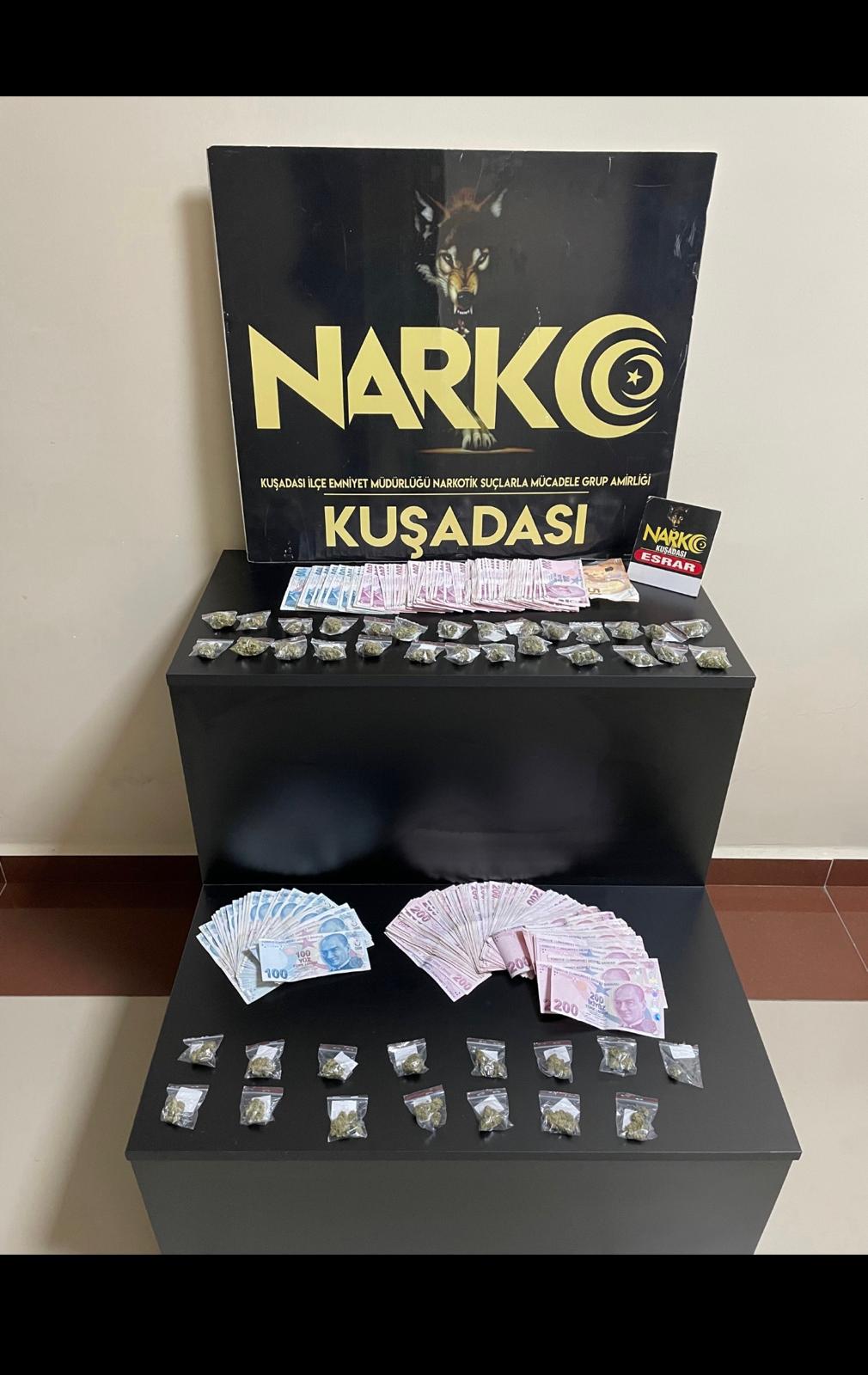 Aydın Narkotik polisi uyuşturucu tacirlerine göz açtırmıyor