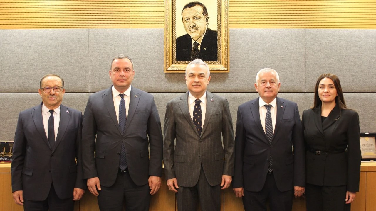 AK Partili Savaş, ATB heyetini ağırladı