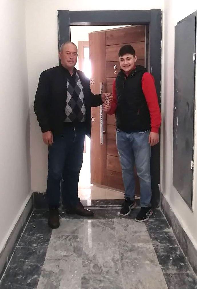 Bozdoğan’da TOKİ sahipleri yeni evlerine kavuştu