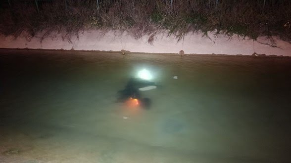 Ailesiyle sulama kanalına düşen baba öldü