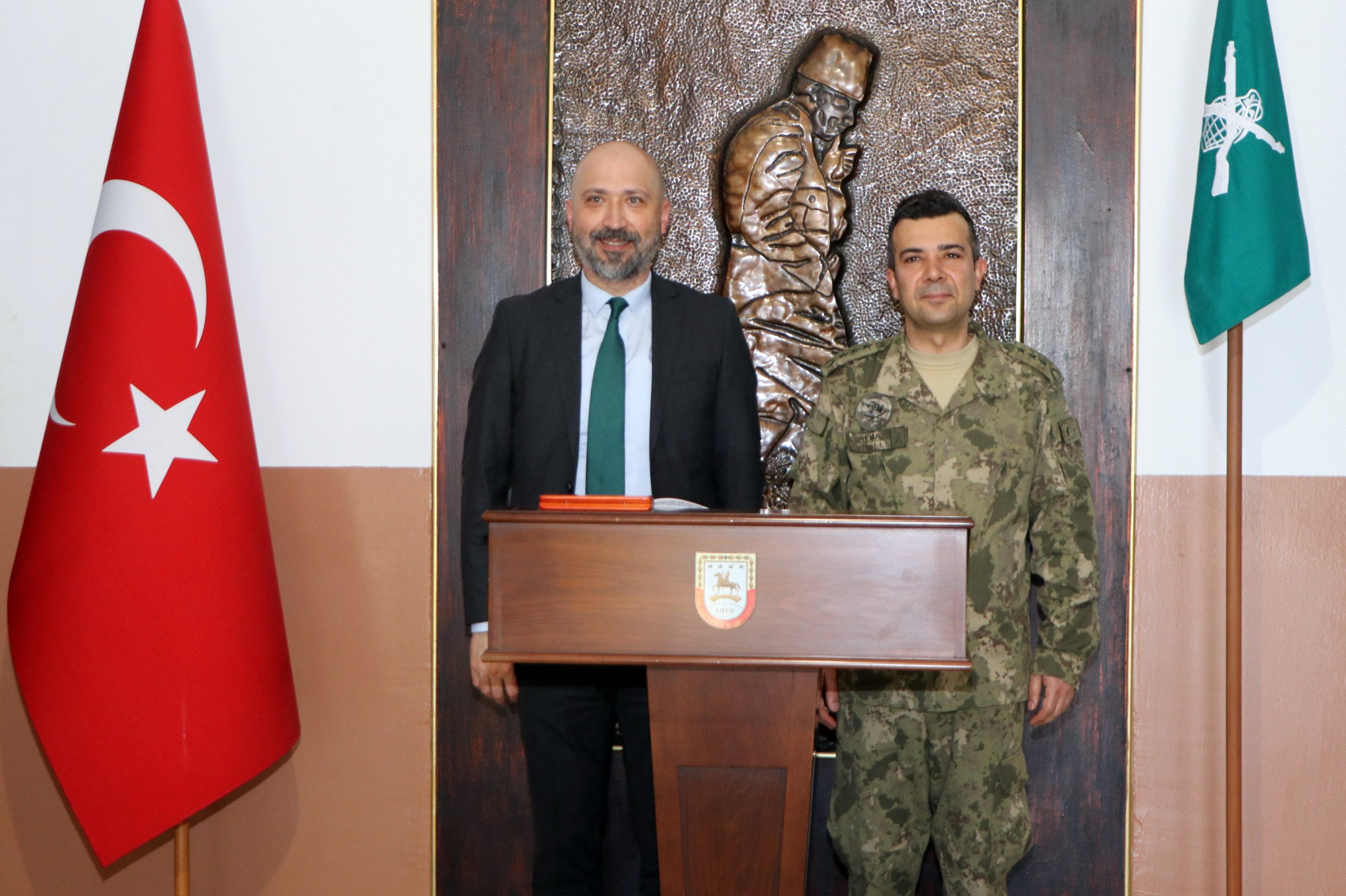 Başkan Arıkan’dan Garnizon Komutanı Yılmaz’a ziyaret
