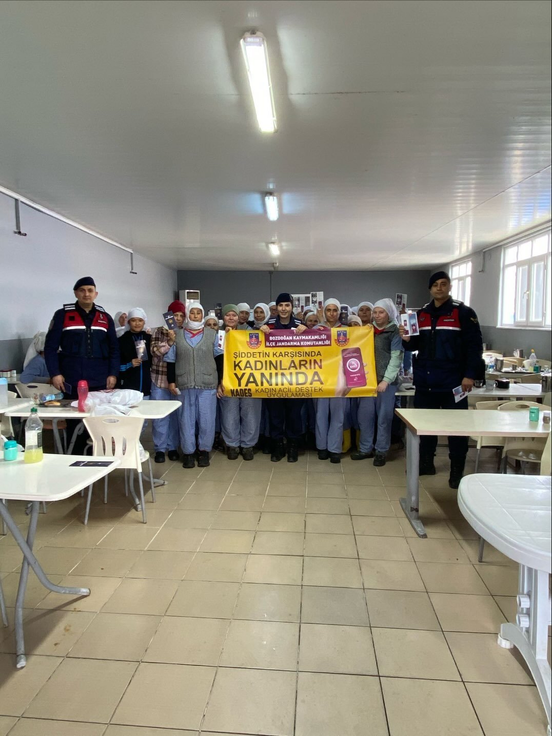 Bozdoğan’da kadınlara KADES eğitimi verildi