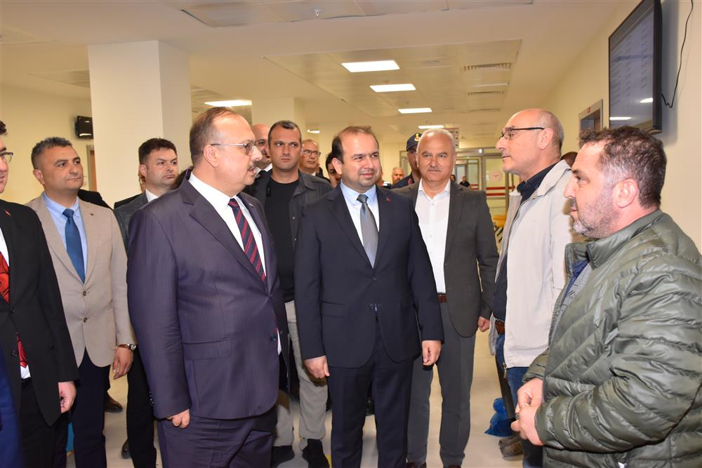 Vali Canbolat ÇDH’ye ziyaret etti