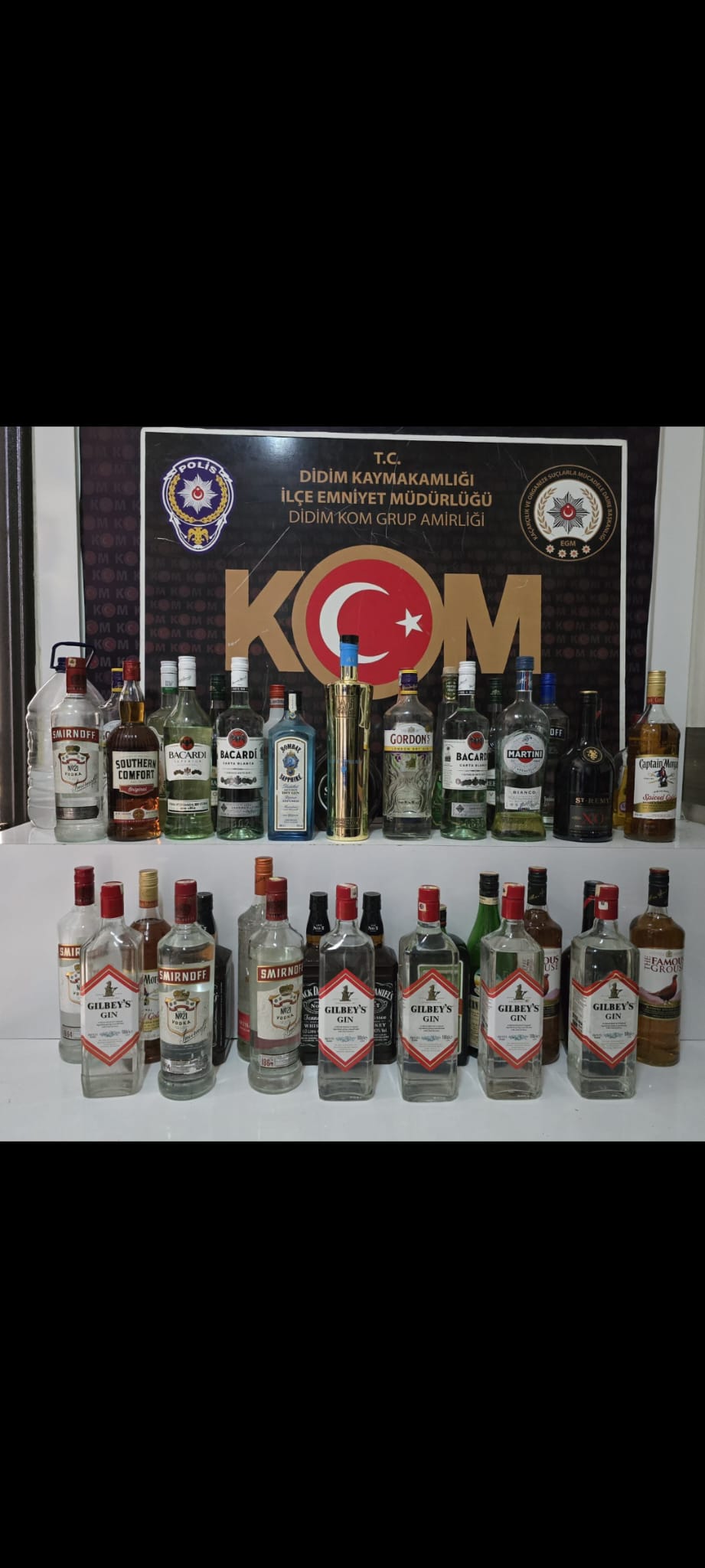 Aydın’da kaçak içki operasyonu