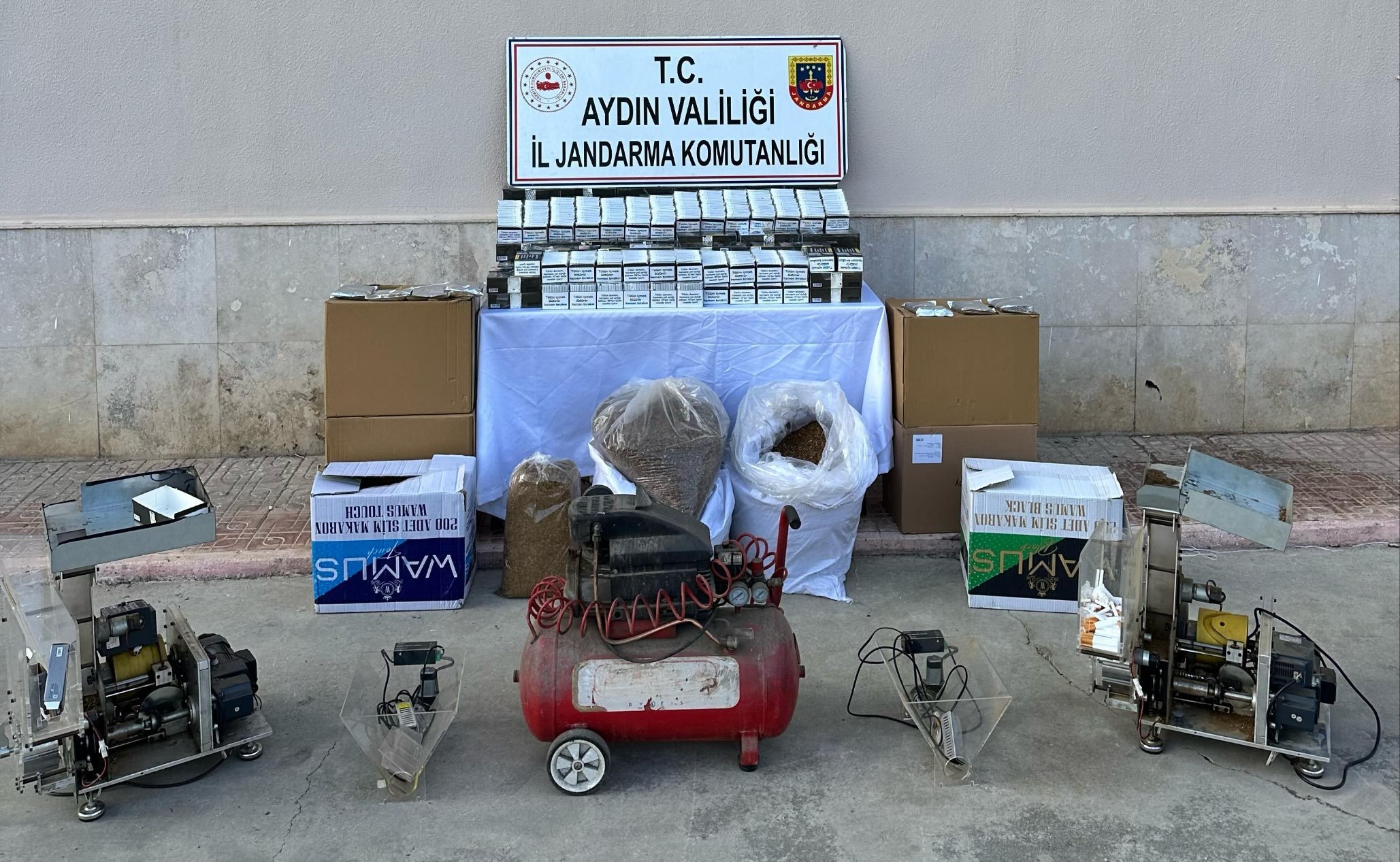 Aydın’da sigara kaçakçılığına büyük darbe
