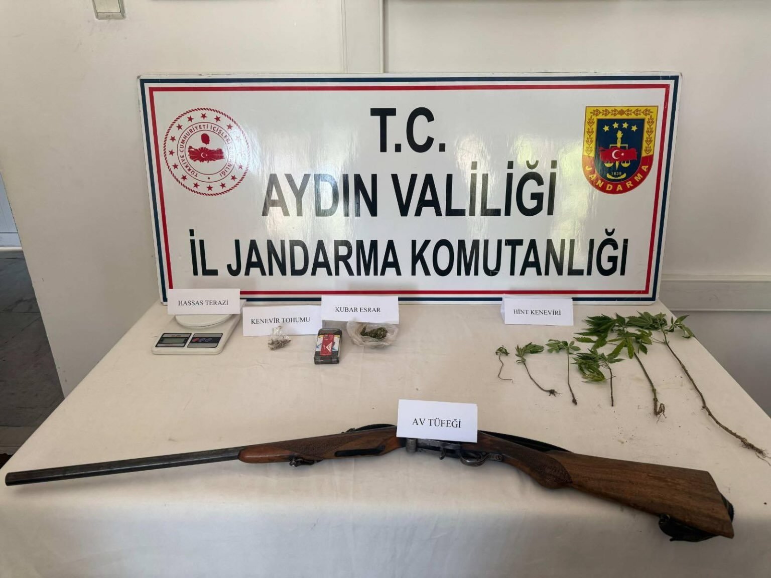 Aydın’da uyuşturucu operasyonunda 1 kişi tutuklandı
