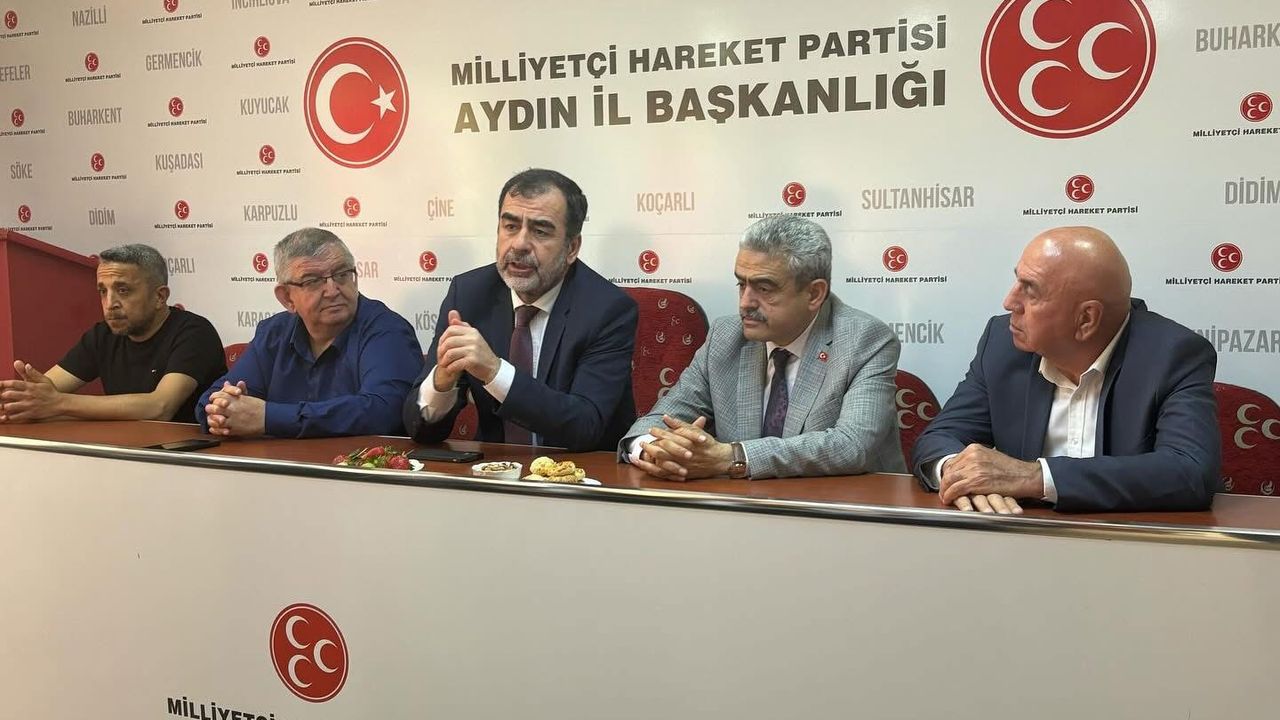 Aydın’da AK Parti heyeti MHP’yi ziyaret etti