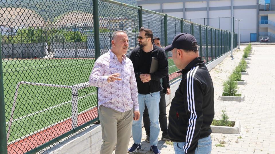 Aydın’da iki ilçede spor yatırımları hizmete açılacak