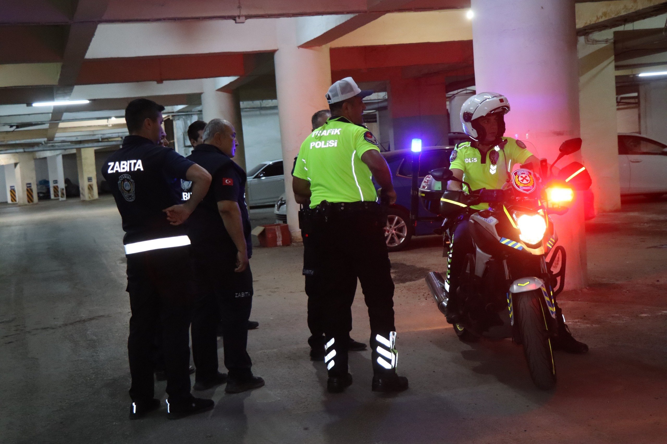 Nazilli zabıtasından otoparklarda denetim