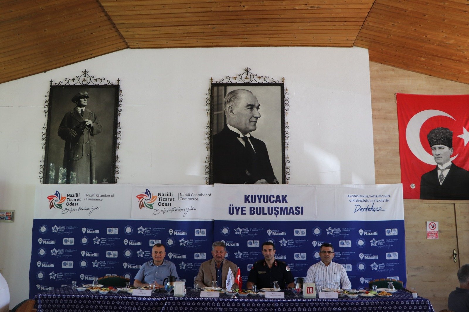 Nazilli Ticaret odası 2025 yılı üye buluşma toplantılarına başladı