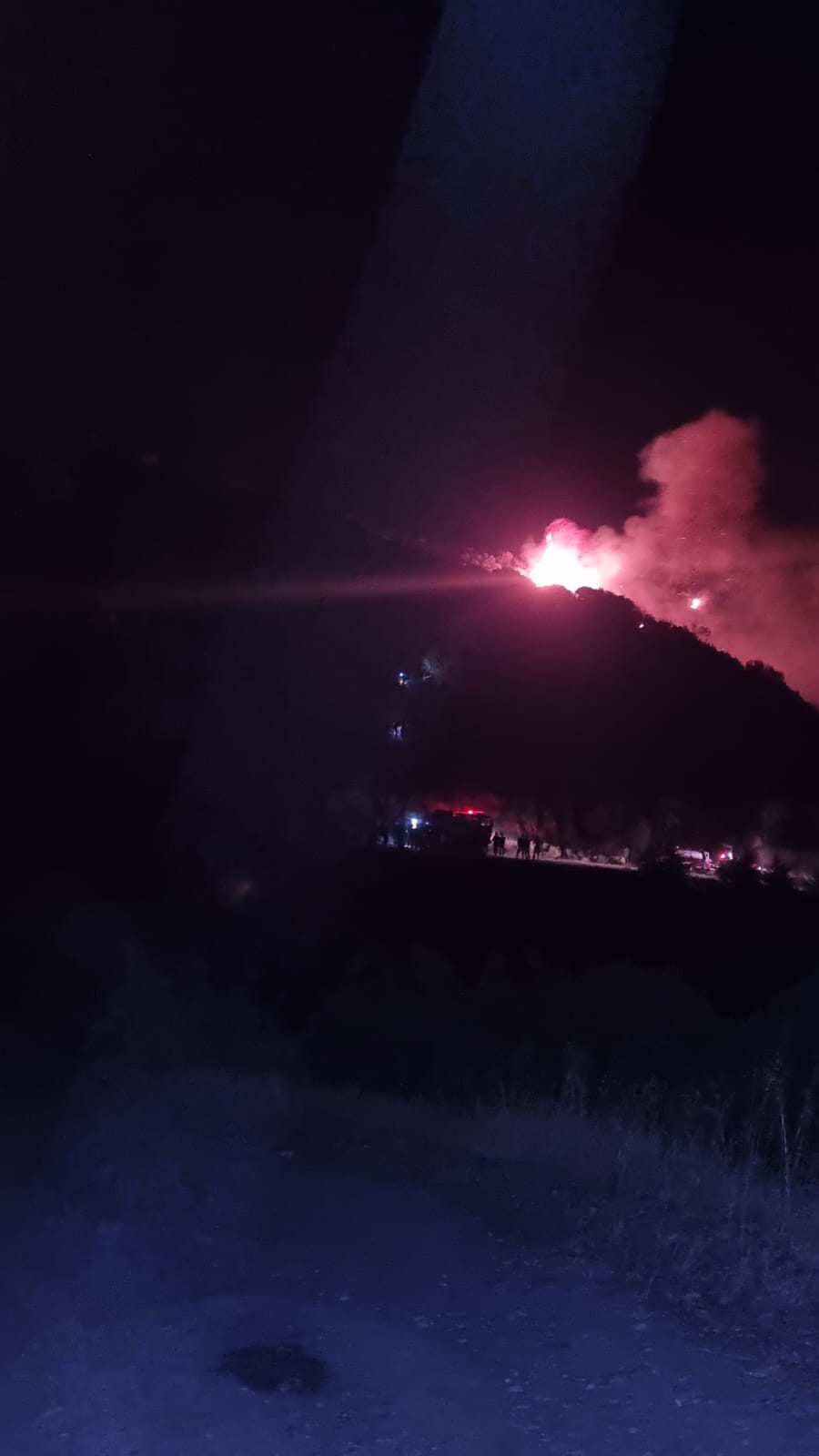 Sultanhisar’daki yangın söldürüldü