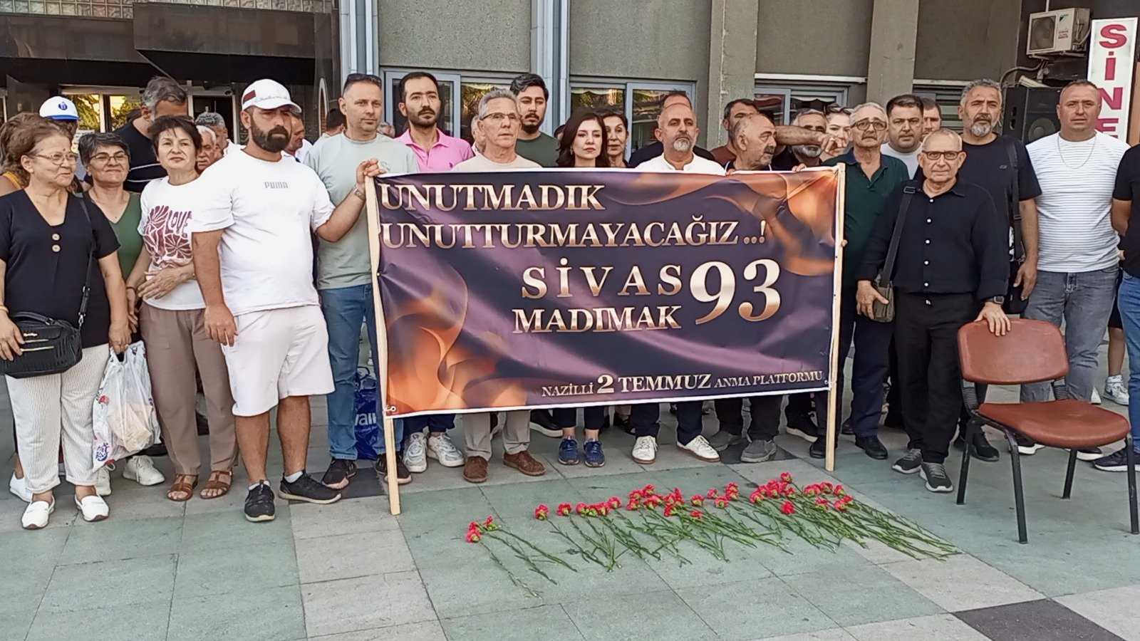 Madımak Katliamı’nda yaşamını yitirenler Nazilli’de anıldı