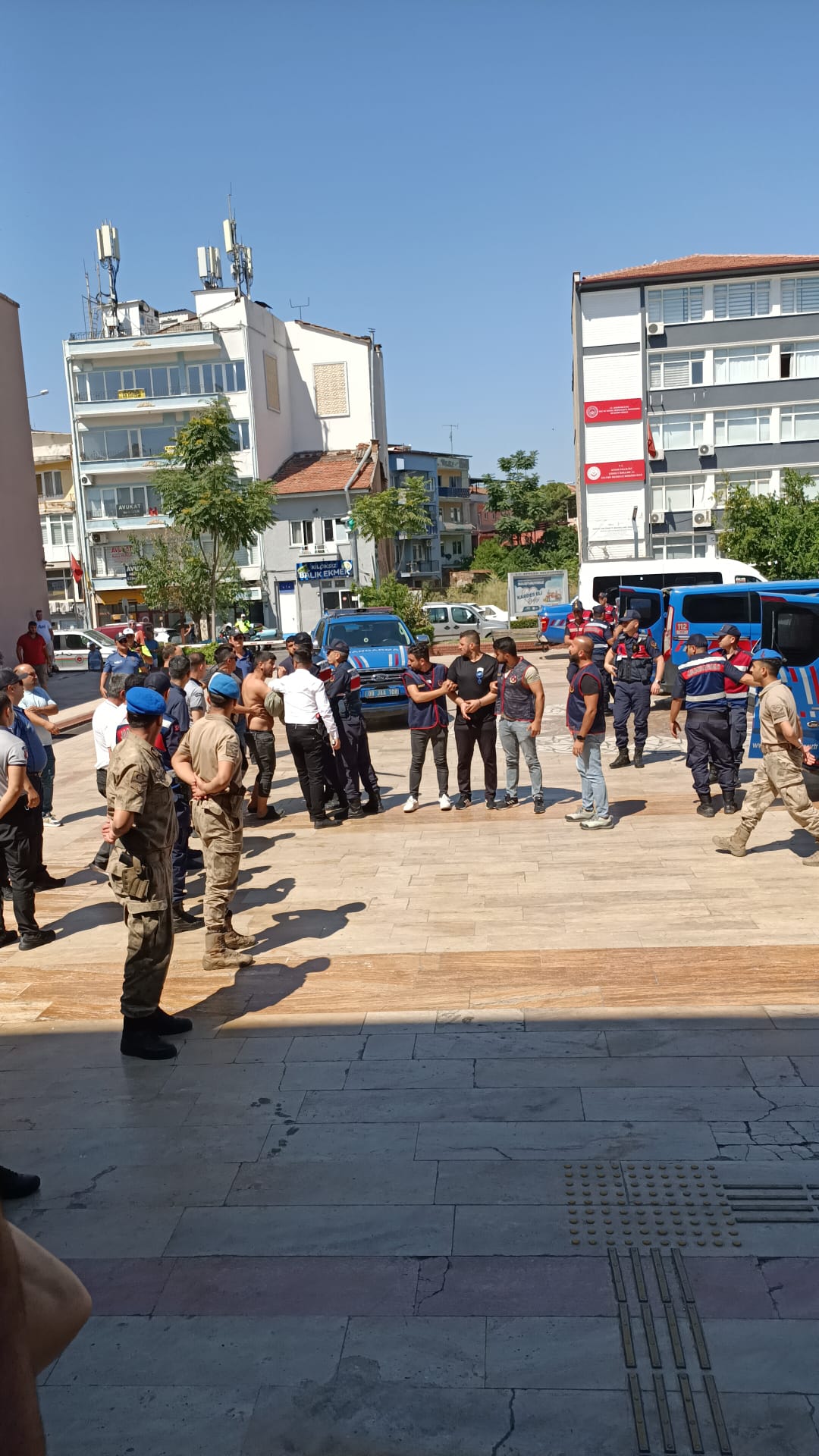 Aydın’da cinayet zanlısı 5 kişi adliyeye sevk edildi