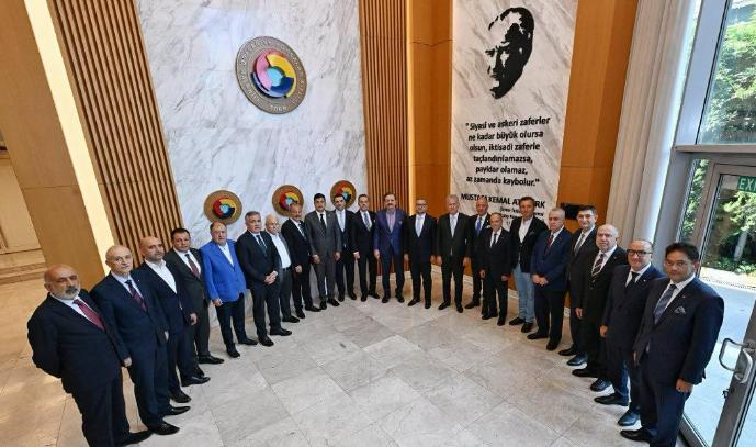 Başkan Maraş Sanayi Odası Başkanları ile istişare toplantısına katıldı