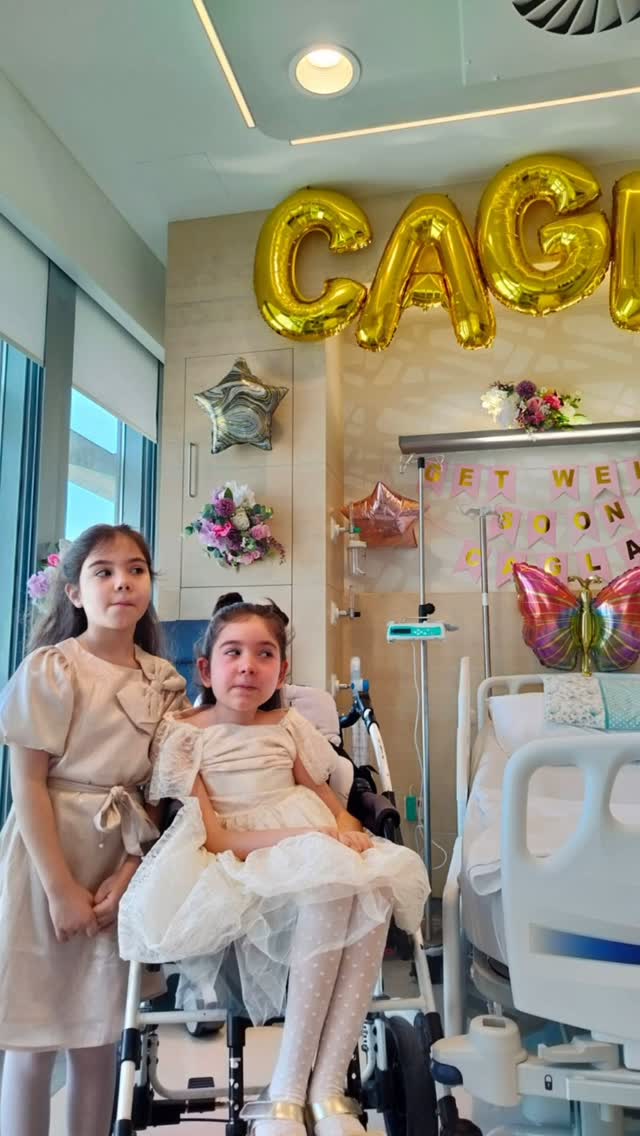 SMA’lı Çağla’nın hayali gerçek oldu