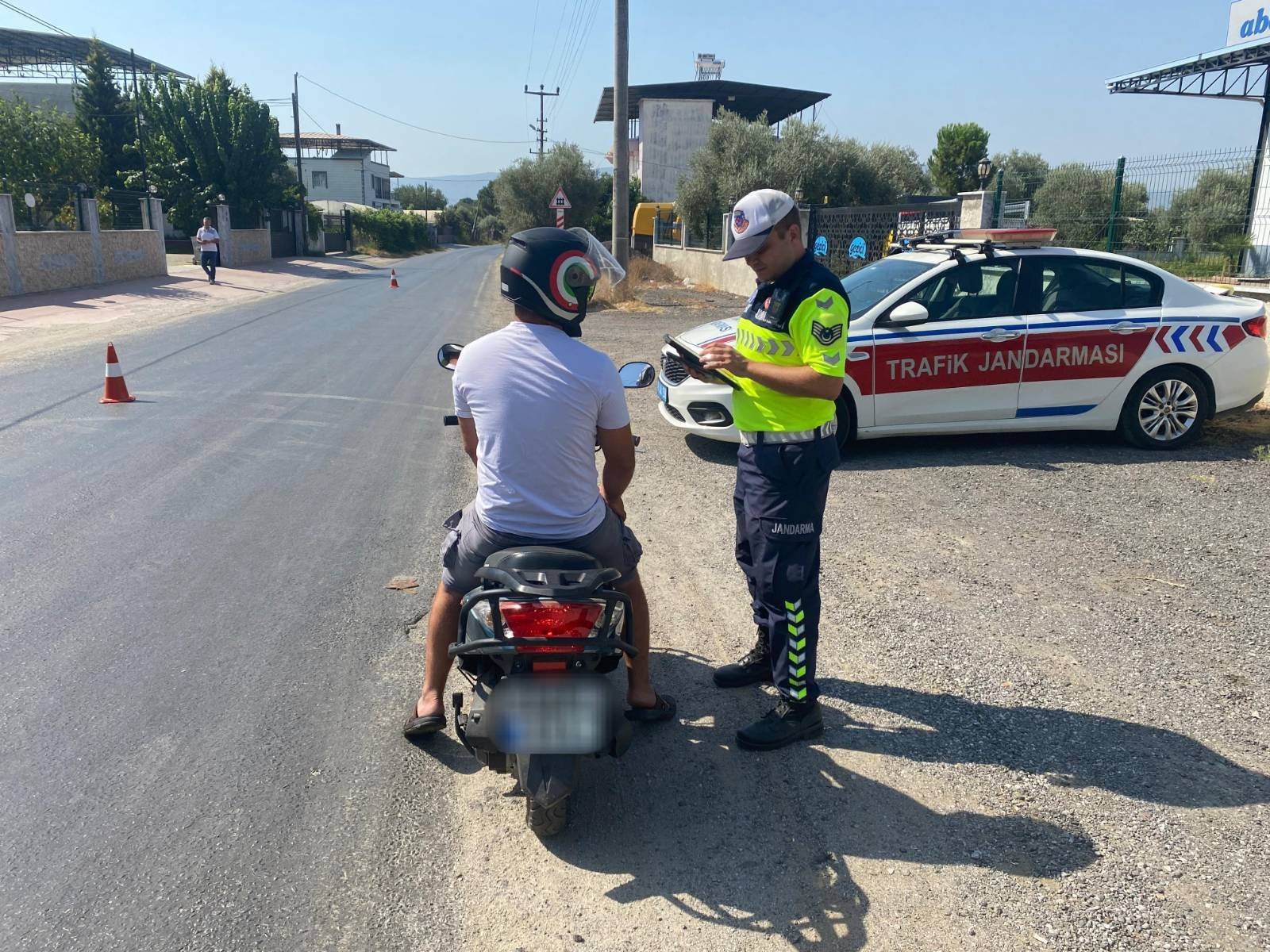Aydın’da motosiklet sürücüleri bilgilendirildi