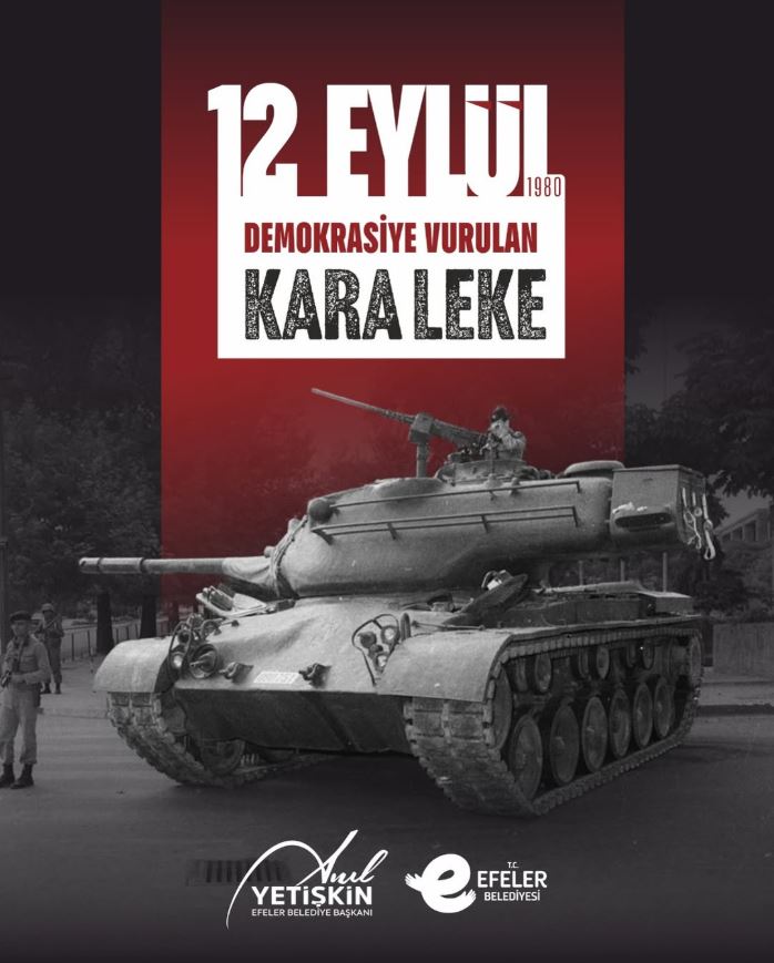 Başkan Yetişkin’den 12 Eylül mesajı “Hak ve özgürlüklerimizi sonsuza kadar savunacağız”