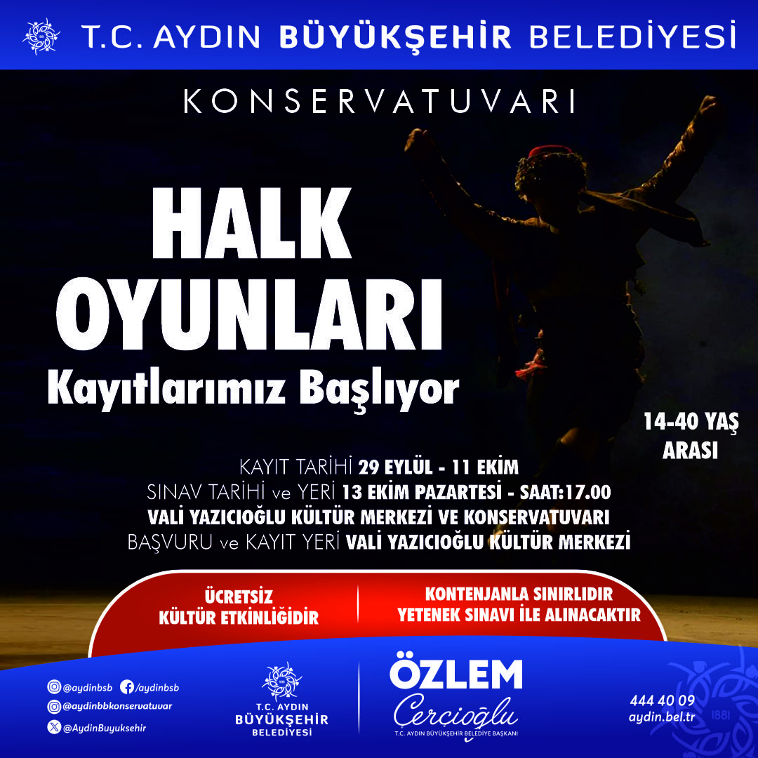 Başkan Çerçioğlu Aydınlıları kültür ve sanat etkinlikleri ile buluşturmaya devam ediyor