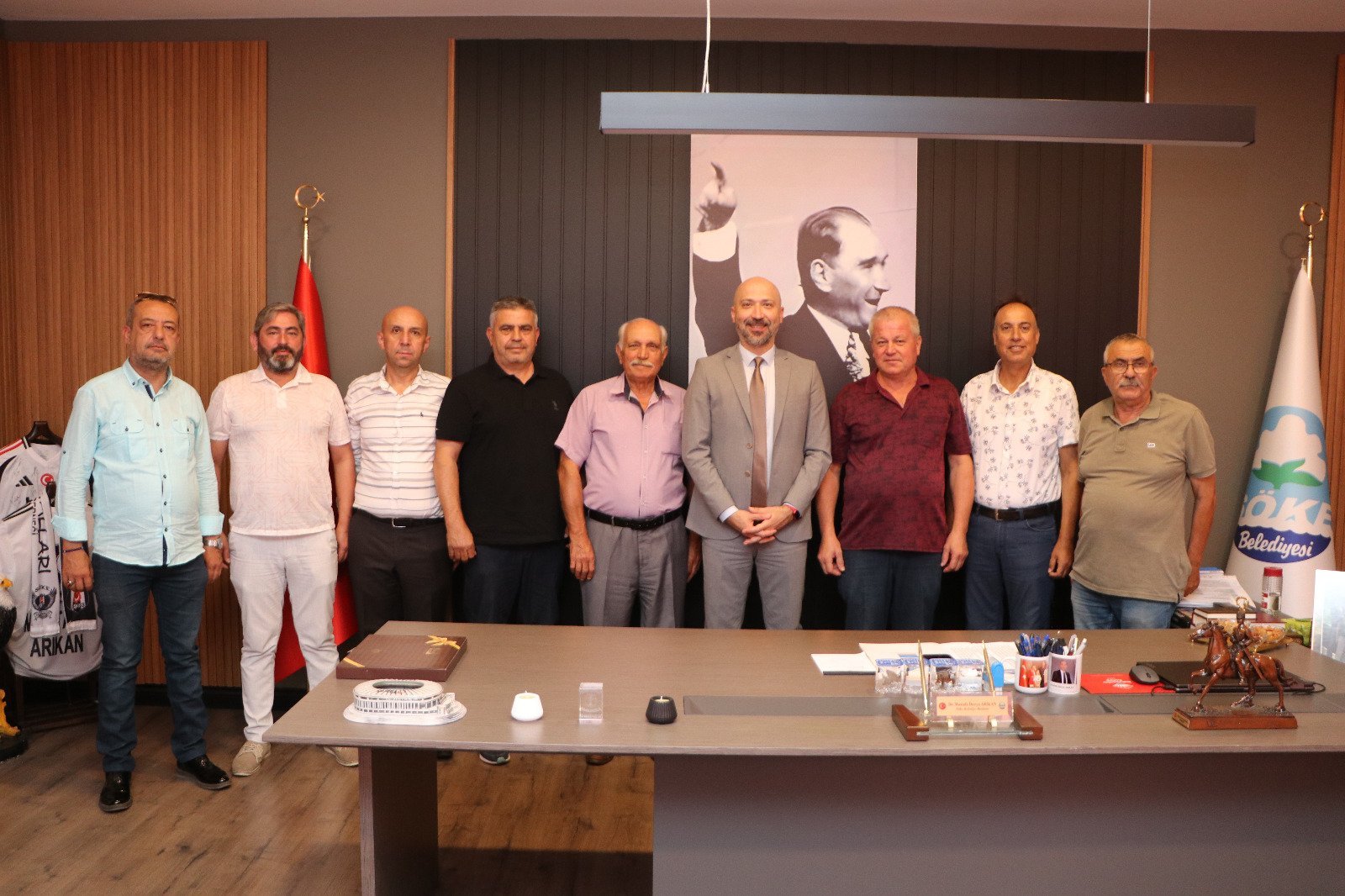 Başkan Arıkan, Esnaf Oda Başkanlarını ağırladı