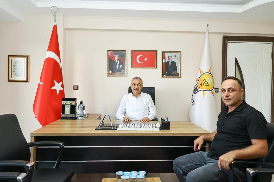 Aydınlı muhtarlardan Savaş’a ziyaret