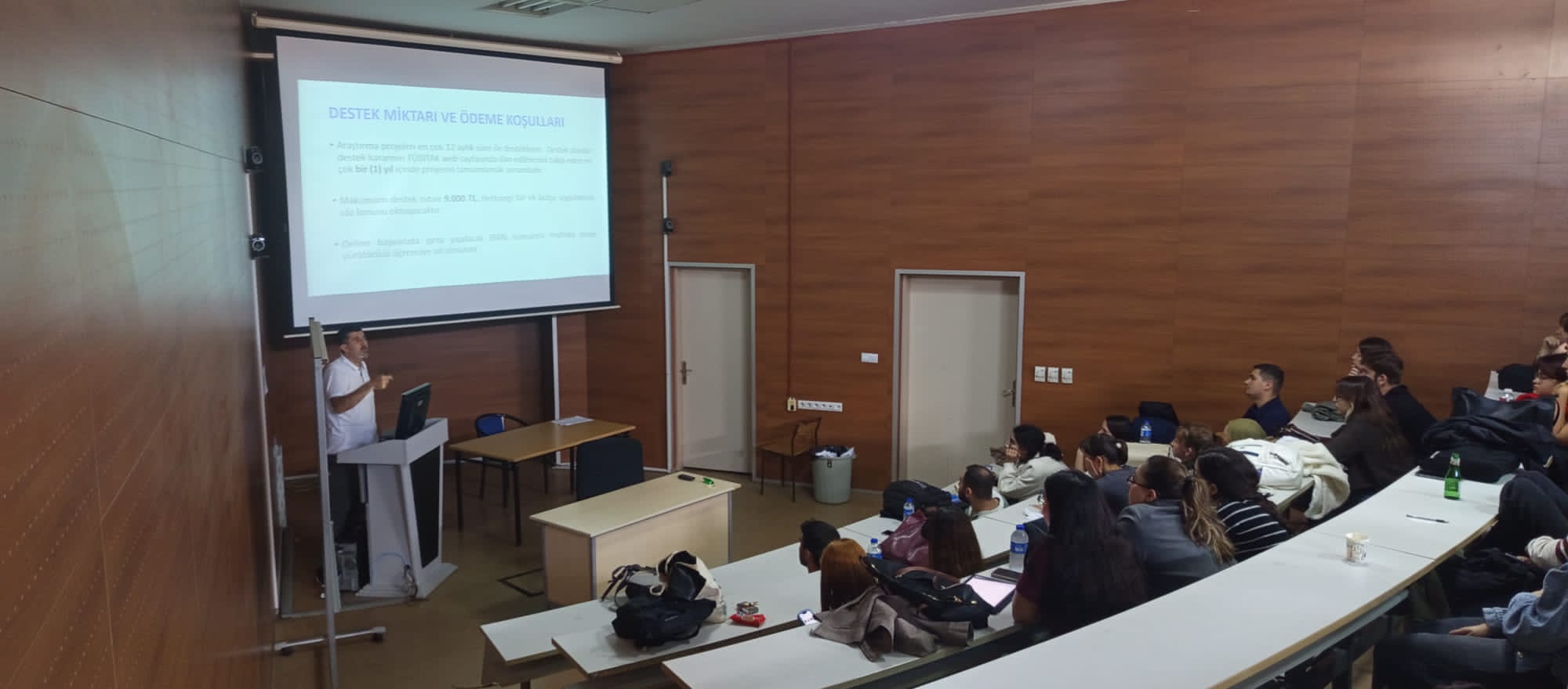 ADÜ’de öğrencilere TÜBİTAK proje yazma eğitimi verildi