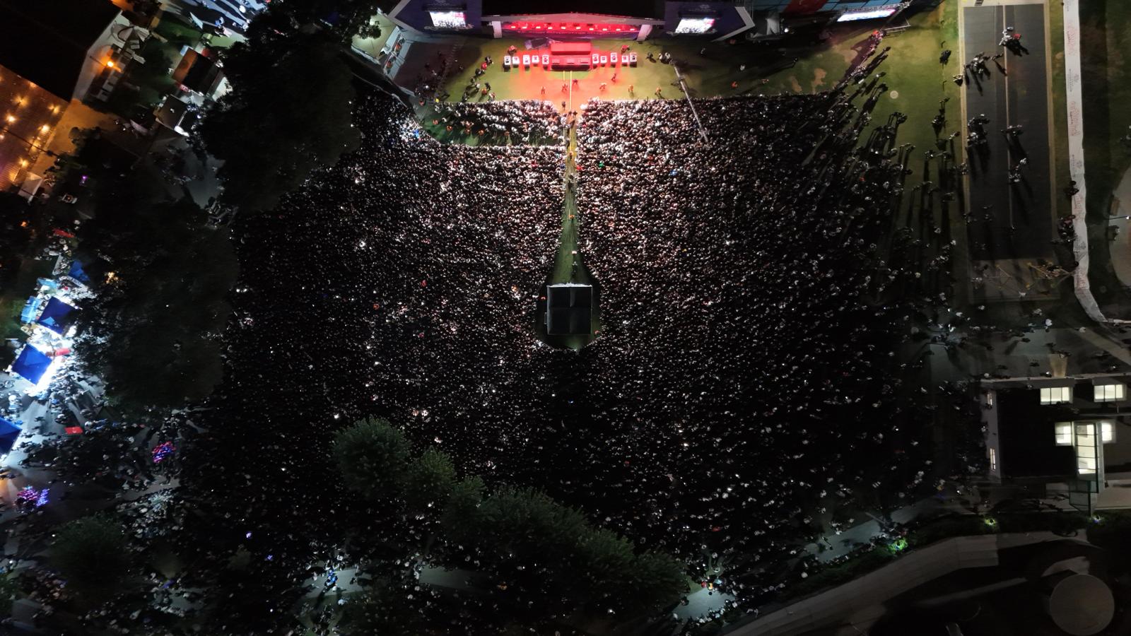 55 bin Aydınlı AydınFest’te müzikle buluştu: Gençlik festivalinde coşku zirveye çıktı