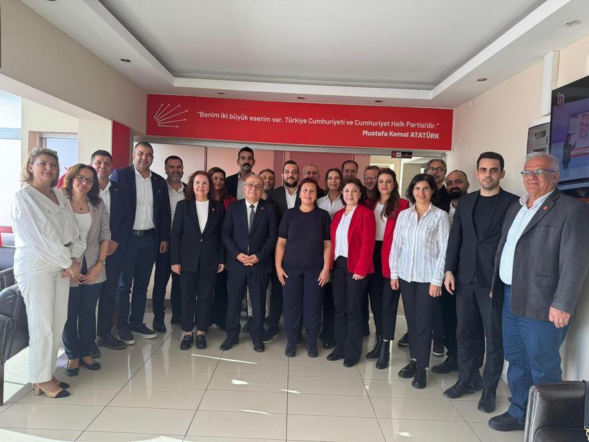 CHP Aydın’da yönetim kurulu görev dağılımı yapıldı