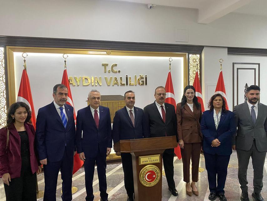Bakan Mehmet Fatih Kacır Aydın’da