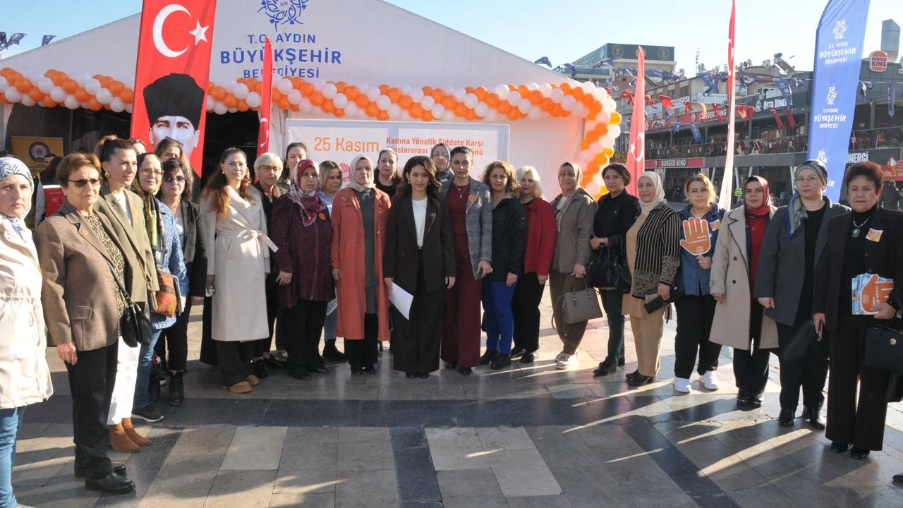 Aydın AK Partili Kadın Kollarından 25 Kasım mesajı