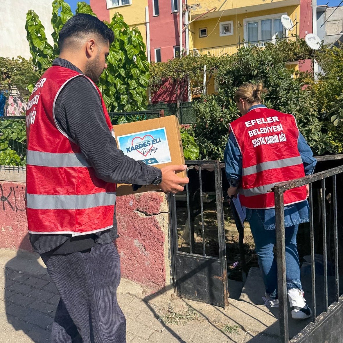 Başkan Yetişkin’in “Kardeş eli” Projesi ihtiyaç sahiplerine umut olmaya devam ediyor