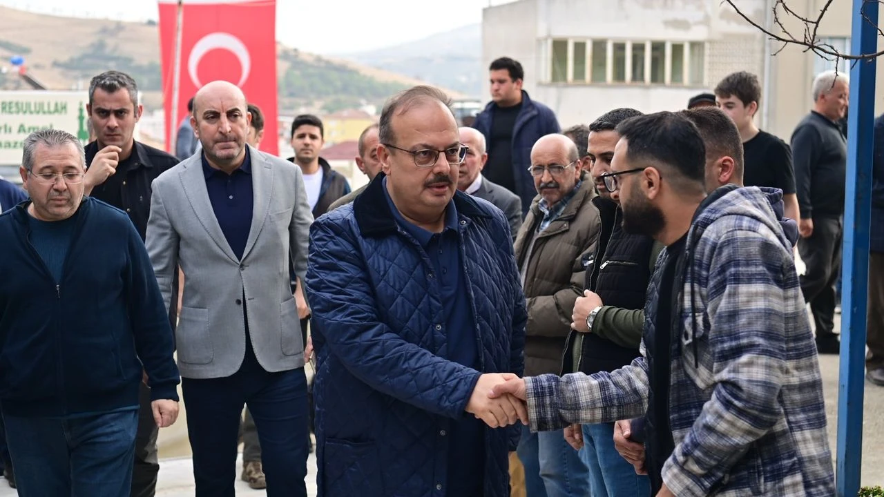 Vali Canbolat, personelinin acısını paylaştı