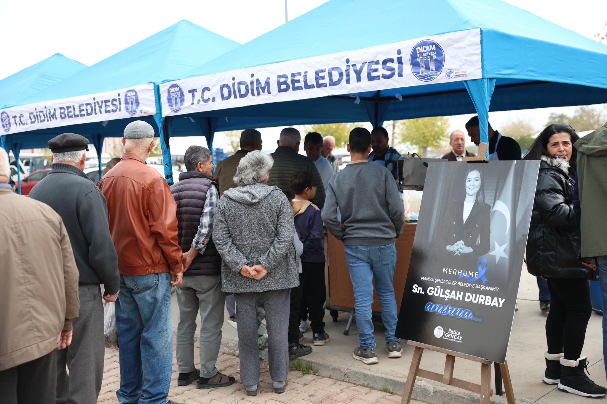 Didim’de merhume Gülşah Durbay için lokma hayrı düzenlendi
