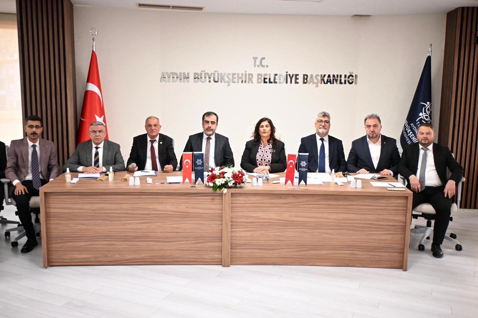 Başkan Çerçioğlu, Köşk ve Sultanhisar Muhtarları ile bir araya geldi