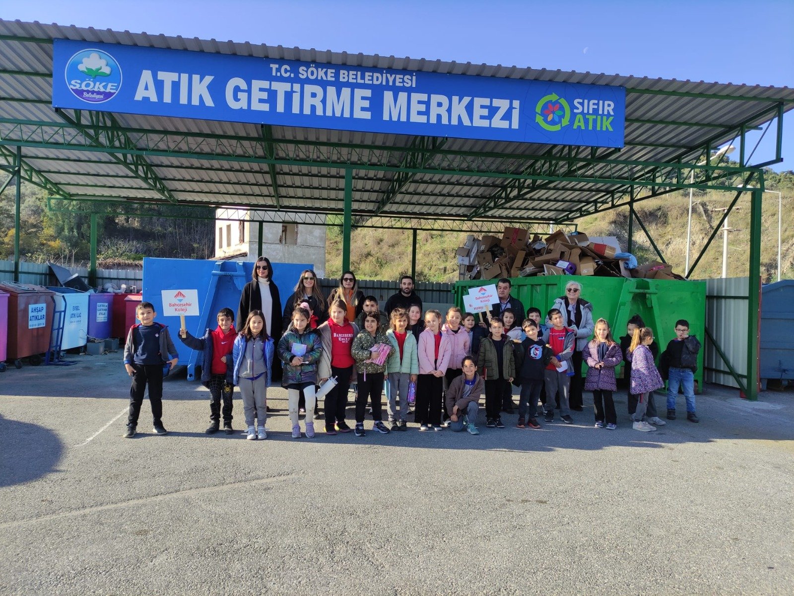 Söke Belediyesi’nin atık getirme merkezi resmen onaylandı