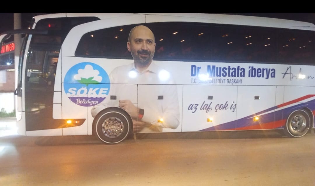 Başkan Arıkan’dan Söke Belediyesi’ne yeni otobüs