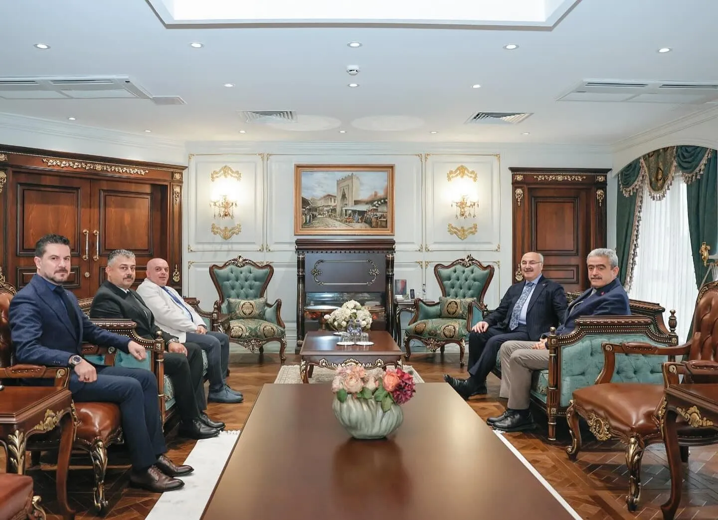 Başkan Alıcık Adana Valisini ziyaret etti