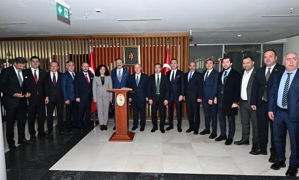 Aydın’ın başkanları Denizli’de istişare toplantısına katıldı