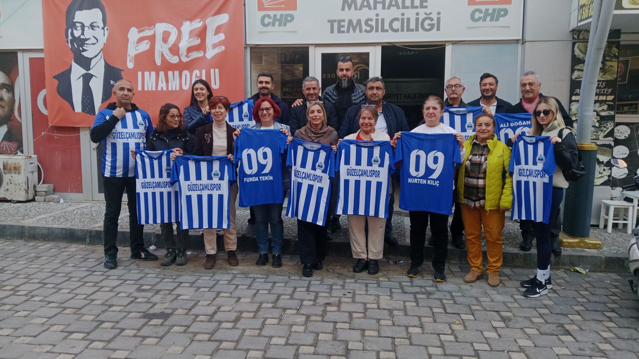 Kuşadası CHP’den Güzelçamlı Spor’a anlamlı destek