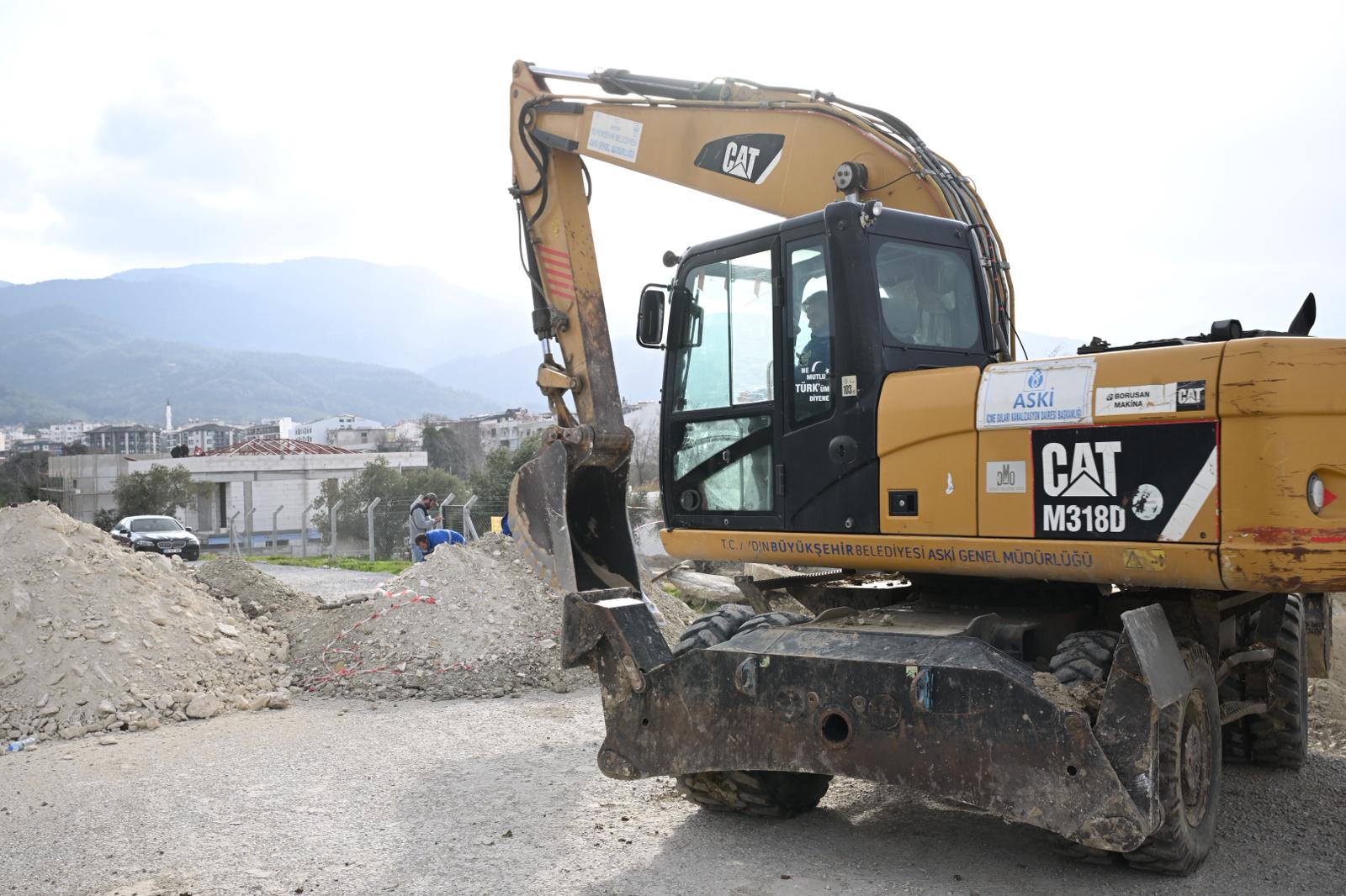 Başkan Çerçioğlu’nun çalışmaları ile Davutlar Mahallesi’nin altyapısı güçleniyor