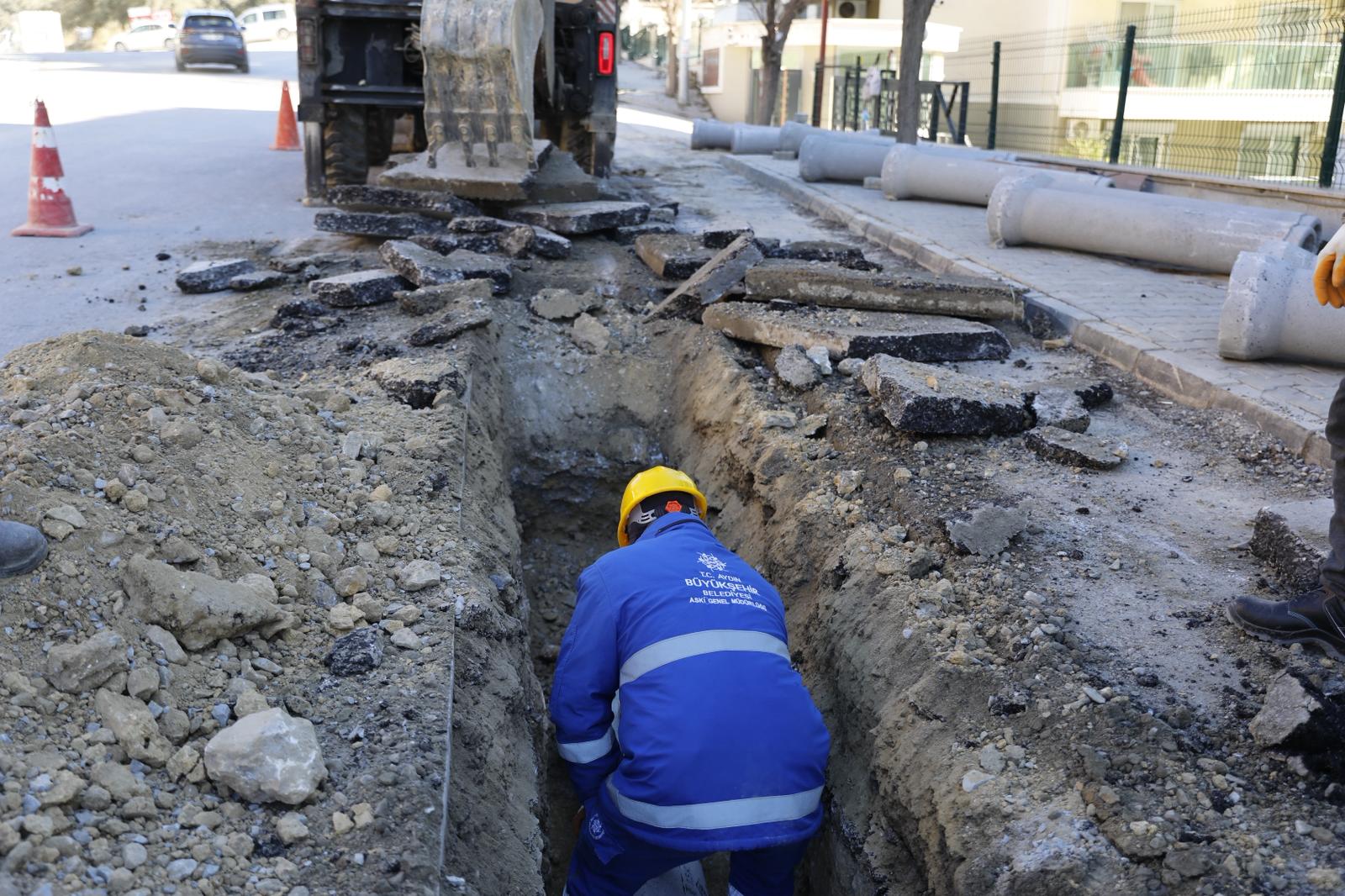 Başkan Çerçioğlu’nun çalışmaları ile Kuşadası’nın altyapısı güçleniyor