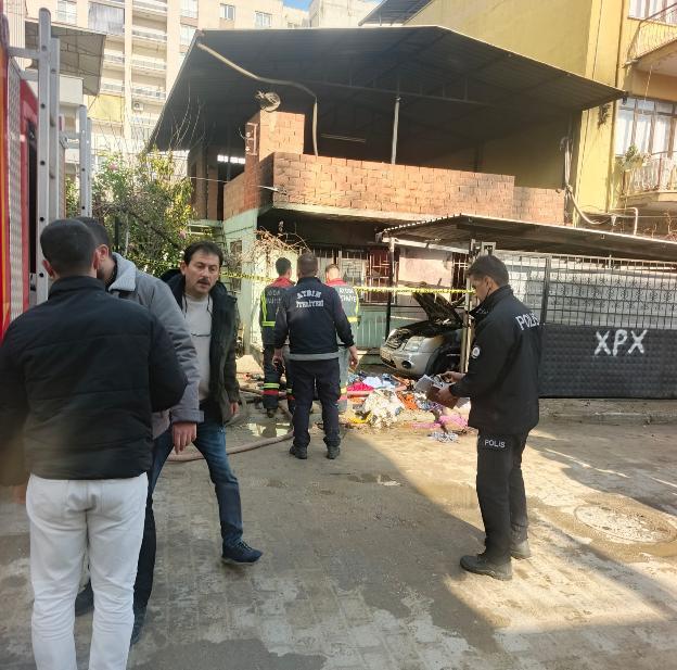 Aydın’da cinnet geçiren kişi önce aracını yaktı sonra canını kıymak istedi