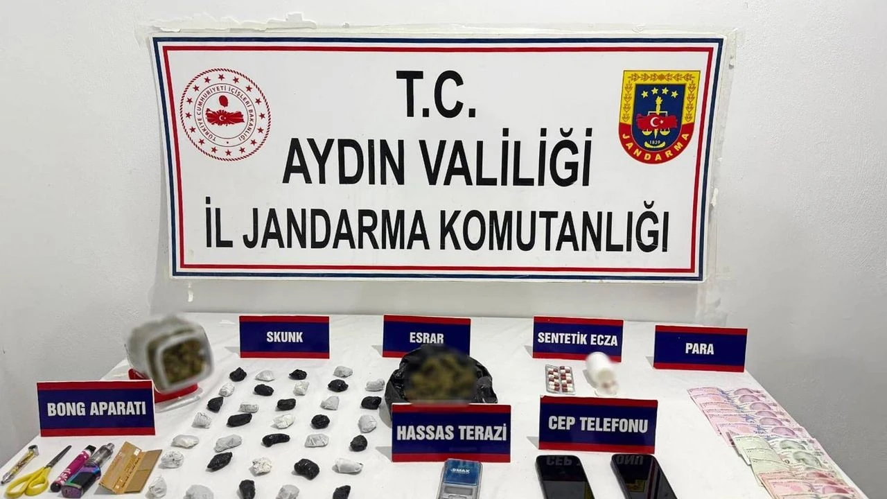Kuşadası’nda uyuşturucu operasyonu