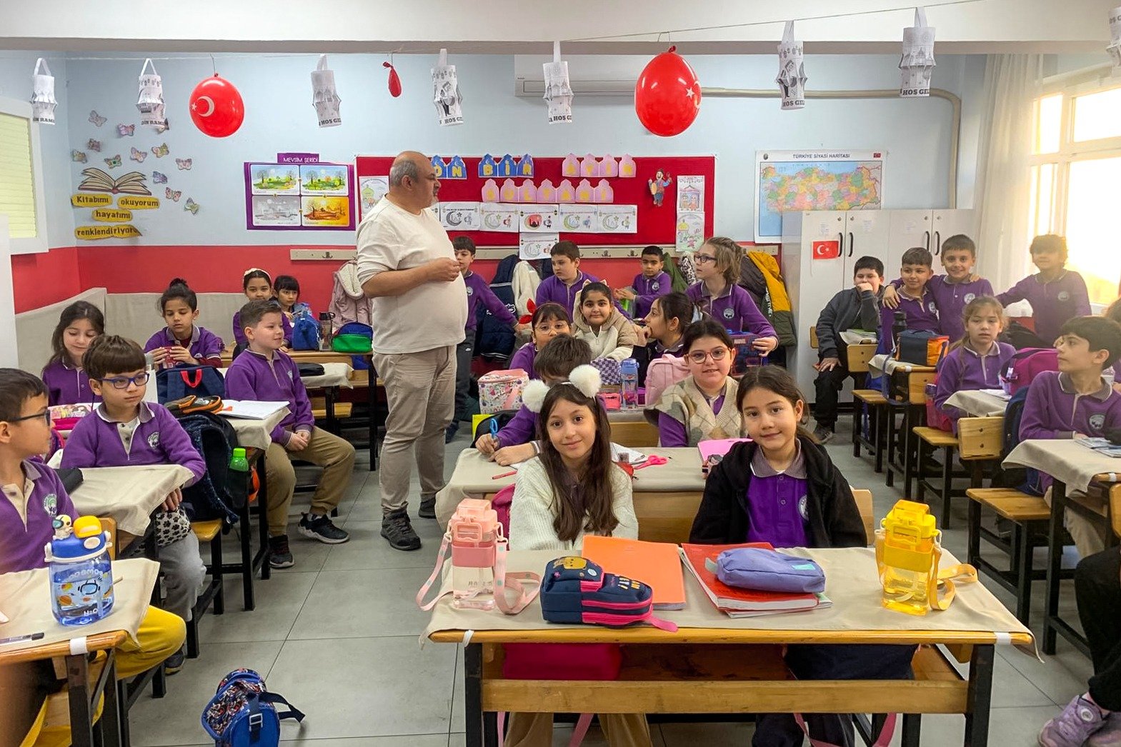 Başkan Yetişkin ile Efelerli çocuklara çevre bilinci