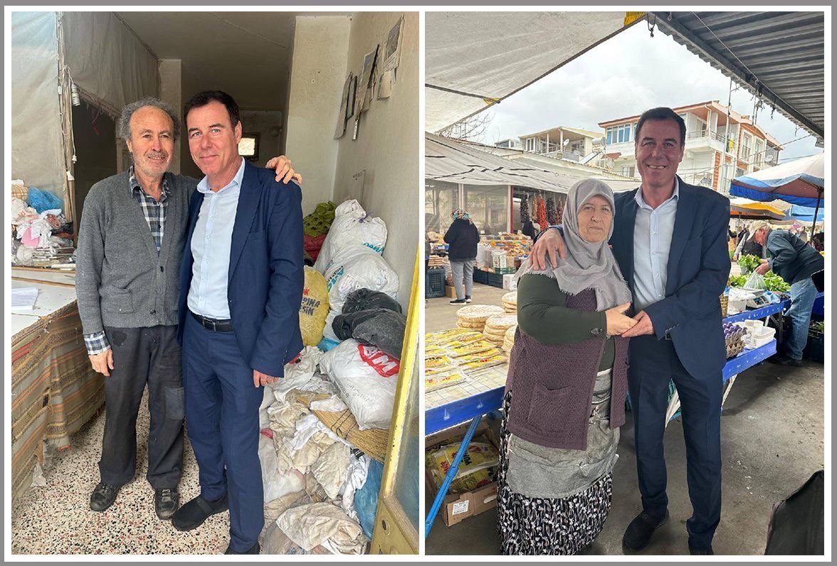 Başkan Erul ahileri unutmadı, onların dualarını ve desteğini aldı
