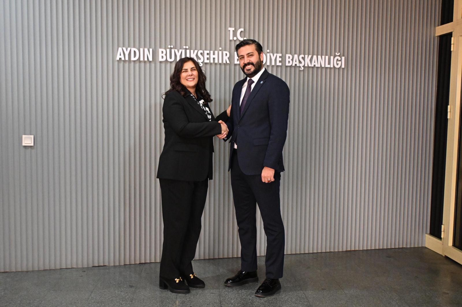 Başkan Çerçioğlu’na Milliyetçi Hareket Partisi Aydın’dan ziyaret