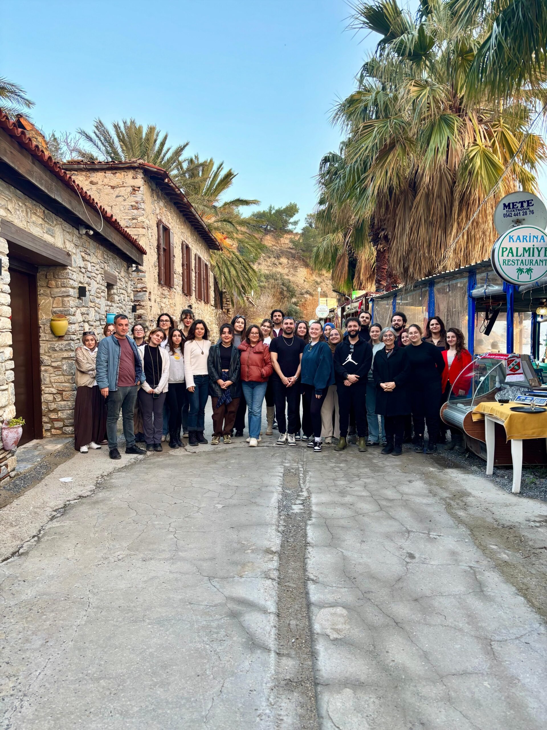 TÜ Peyzaj Mimarlığı Bölümünden Priene’ye akademik çıkarma