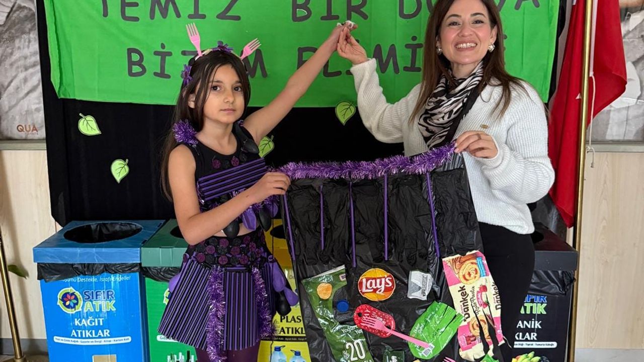 Didimli öğrenciler geri dönüşümün önemini öğrendi