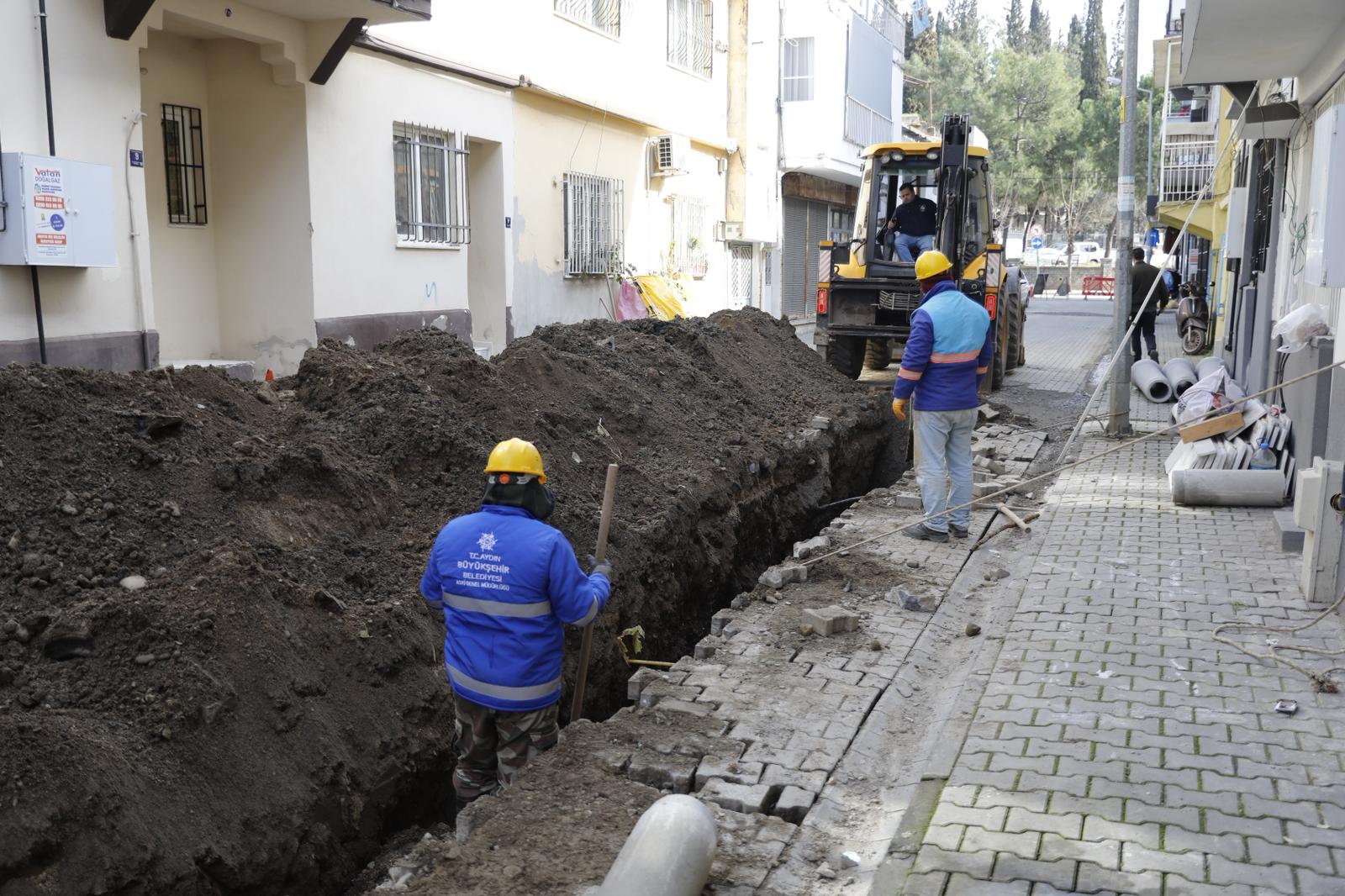 Çerçioğlu’nun çalışmaları ile Efeler’in altyapısı güçleniyor